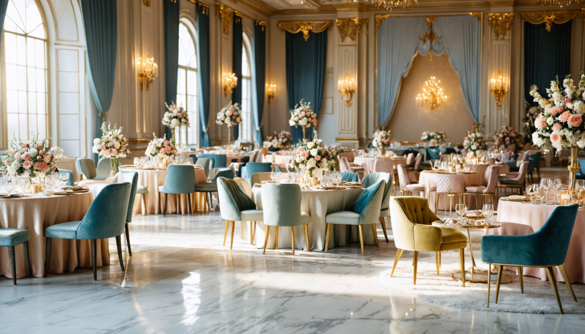 découvrez notre mobilier événementiel personnalisé pour sublimer vos réceptions et créer une ambiance unique et élégante qui impressionnera vos invités.