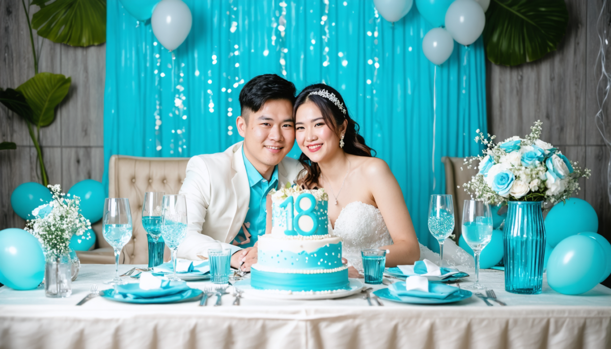 découvrez des idées originales et significatives pour célébrer vos noces de turquoise et rendre vos ans de mariage inoubliables.