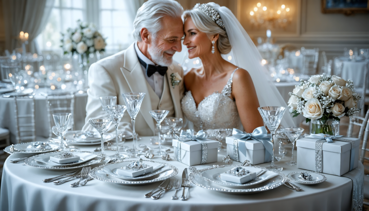 célébrez vos noces de diamant avec des inspirations, des messages touchants et des idées de cadeaux uniques pour rendre vos 60 ans de mariage inoubliables.