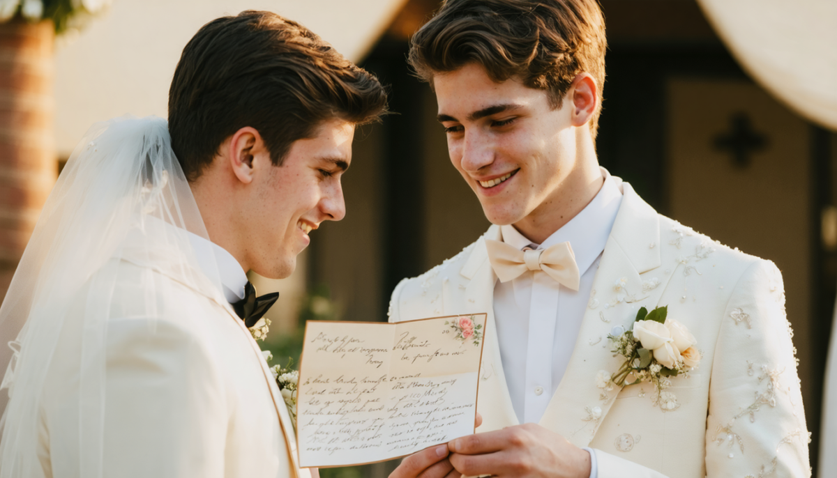 découvrez comment écrire un message émouvant et sincère pour souhaiter tout le bonheur à votre frère le jour de son mariage.