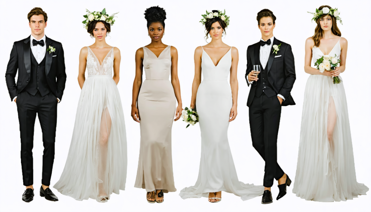 découvrez notre guide original des dress codes pour un mariage inoubliable, avec des thèmes uniques, des palettes de couleurs harmonieuses et des inspirations tendance pour tous les styles.