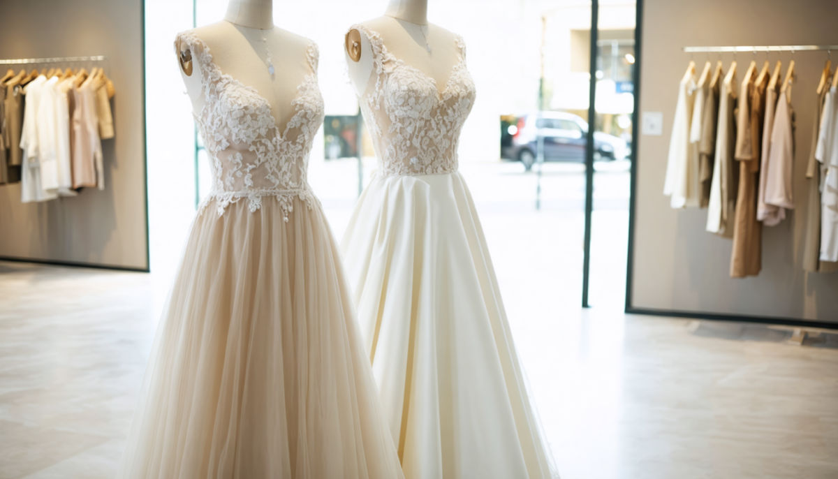 découvrez comment choisir entre une robe de mariée ivoire ou blanc cassé grâce à notre guide complet pour trouver la teinte parfaite qui sublime votre teint et votre style le jour j.