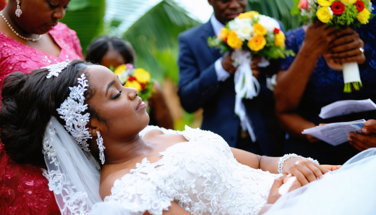 découvrez le drame poignant survenu à douala où manuella s'est éteinte tragiquement le jour de ses noces, plongeant famille et proches dans une profonde douleur.