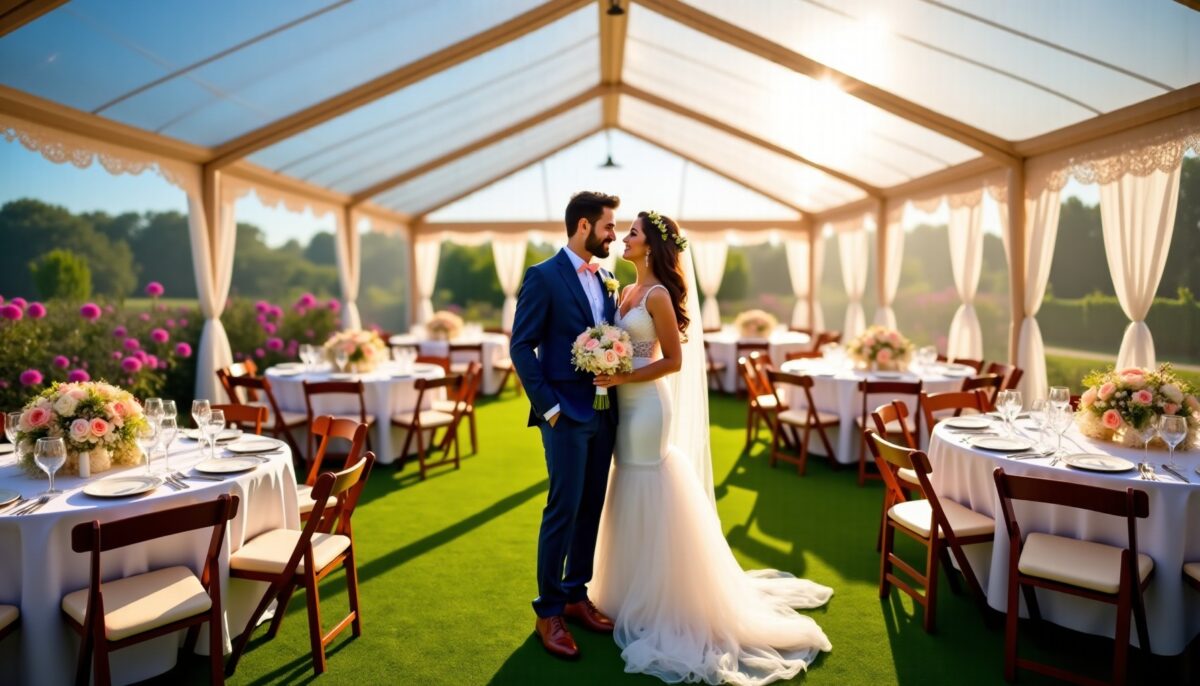 Tente de mariage : faut-il l’acheter ou la louer ? Guide pour faire le meilleur choix
