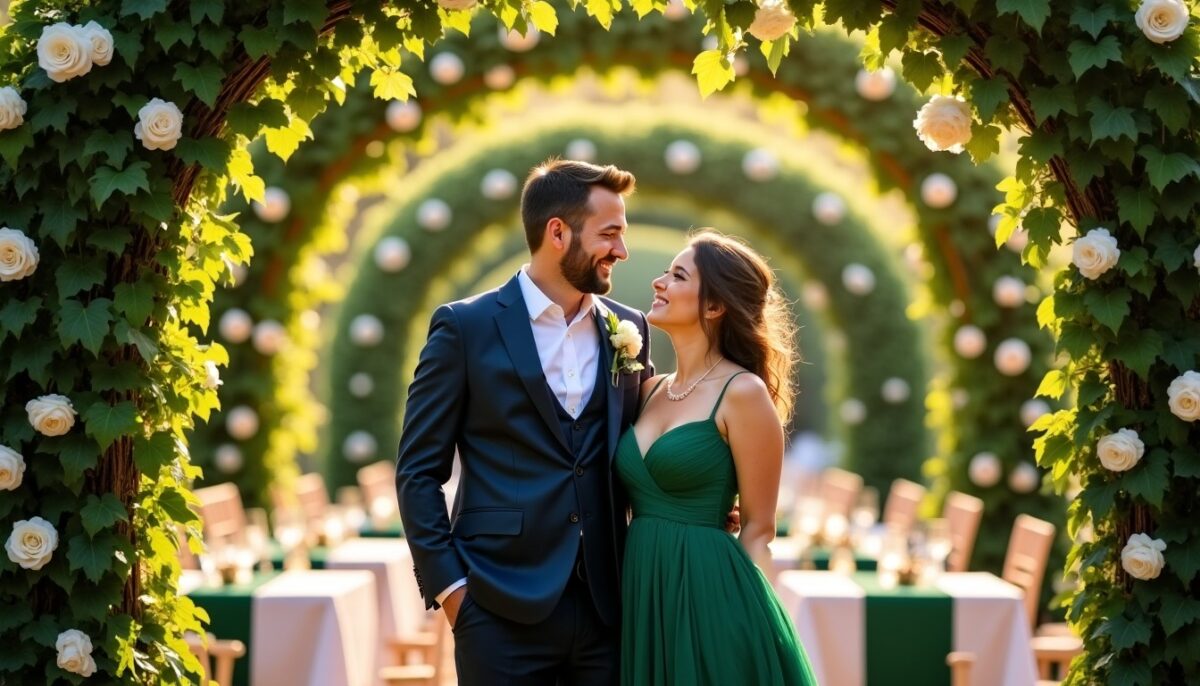 Célébrez vos noces de béryl : idées originales et symboliques pour une célébration de mariage mémorable