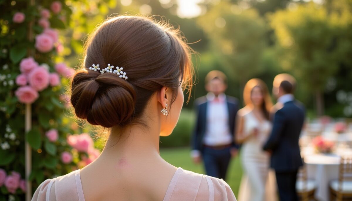 Chignons pour invitées de mariage : 7 coiffures élégantes et simples à réaliser soi-même pour un jour J éclatant