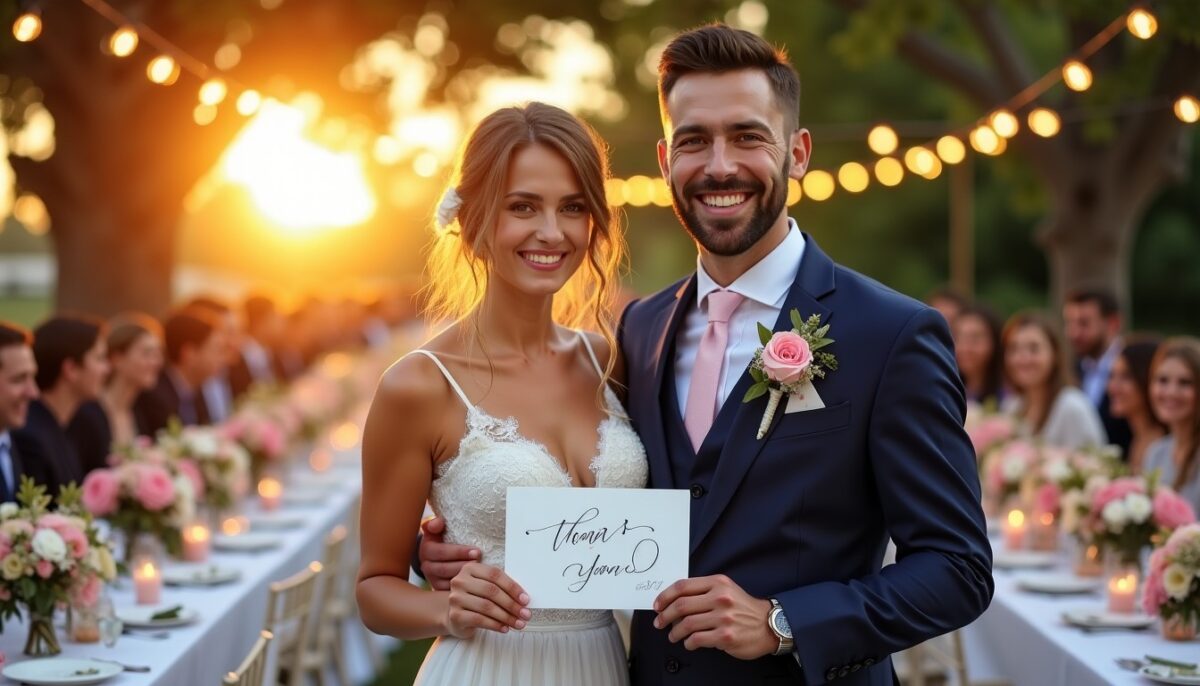 Exprimer sa gratitude aux invités : idées originales de messages et gestes inoubliables après le mariage